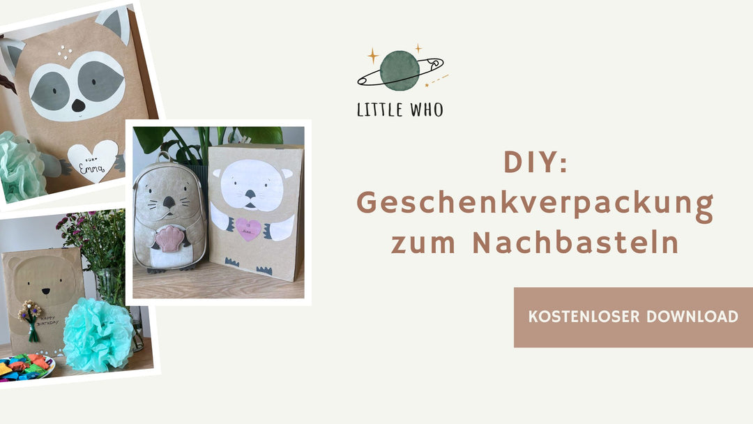 Kostenlose DIY Geschenkverpackung zum Download