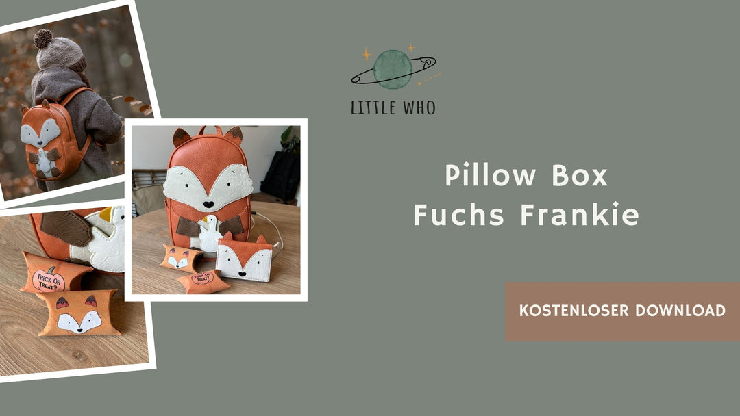 DIY: Halloween Pillow Box inspiriert von Fuchs Frankie