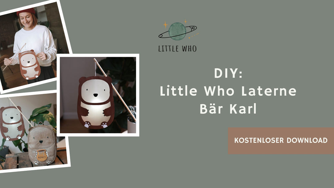 DIY: Little Who Laterne Bär Karl