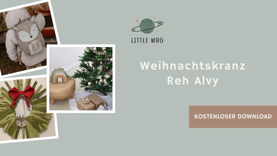 DIY: Weihnachtskranz Reh Alvy