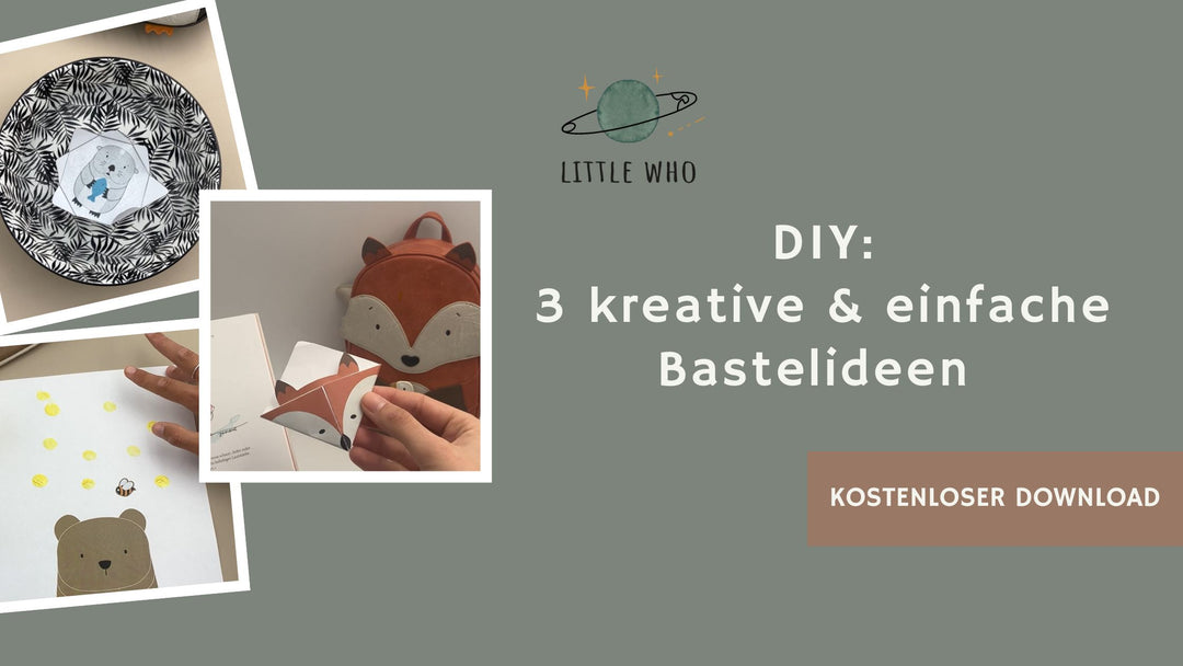 DIY: 3 kreative & einfache Bastelideen für die Kleinen