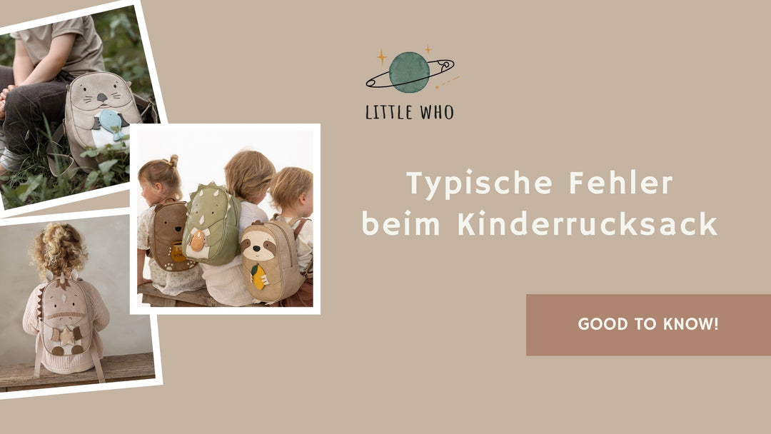 Typische Fehler beim Kinderrucksack und wie du sie vermeiden kannst