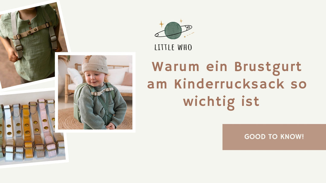 Warum ein Brustgurt am Kinderrucksack so wichtig ist