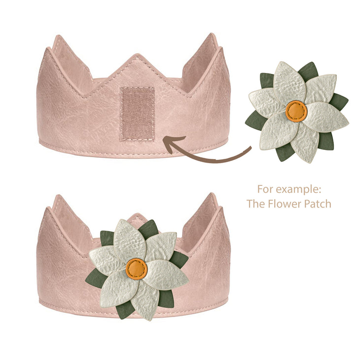 Krone Vintage Pink (Patch optional)