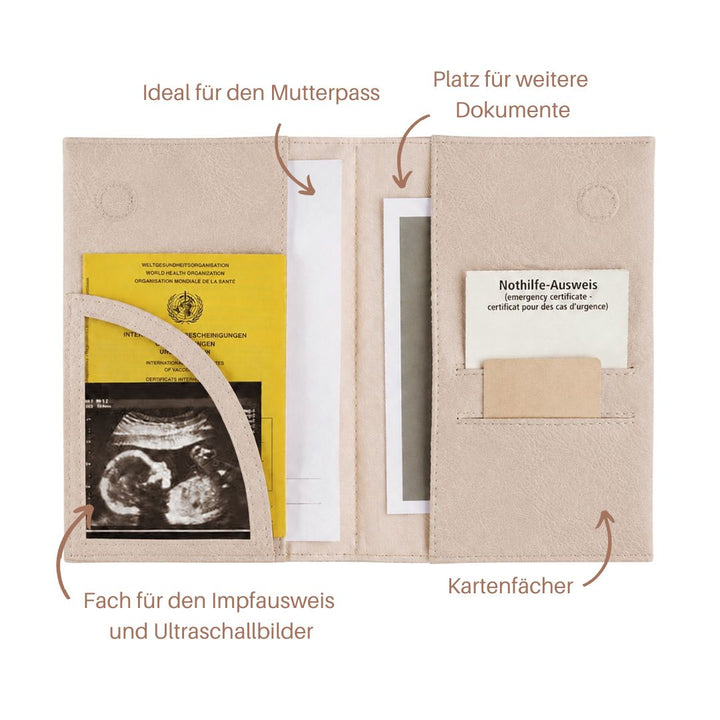 Mutterpasshülle Zitrone