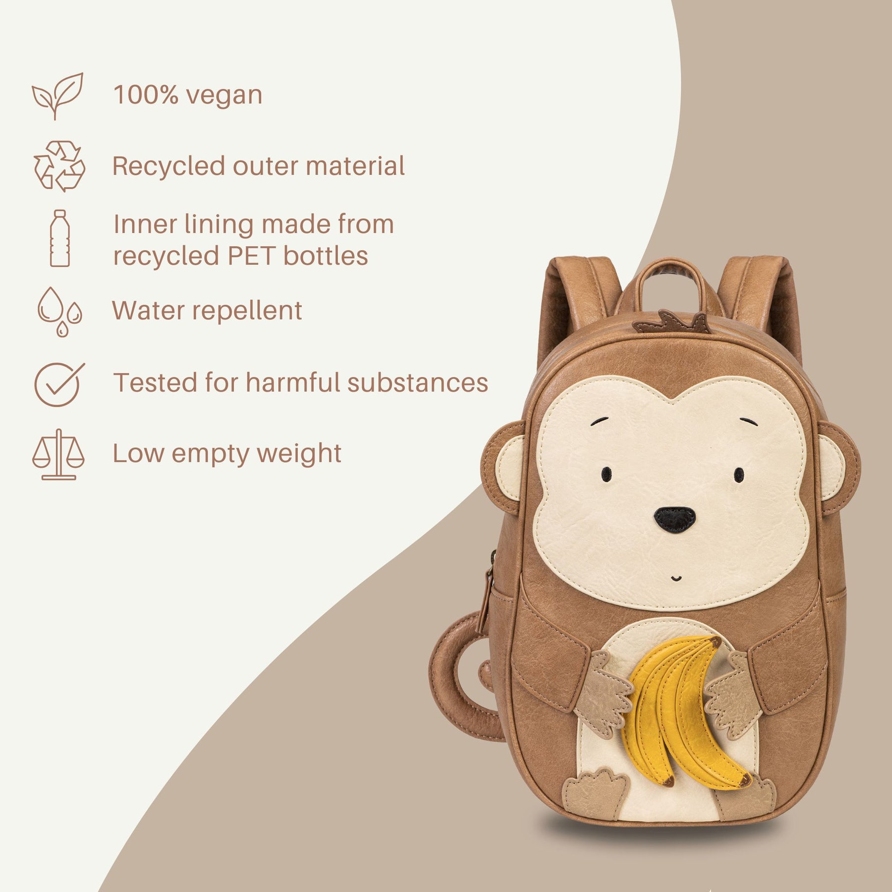 Affe Rucksack Großer Affe Momo – Little Who