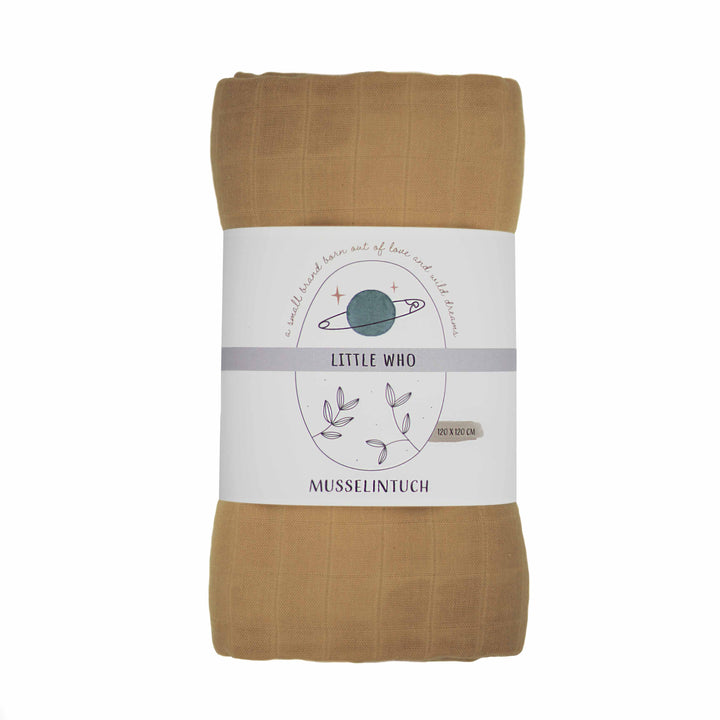 Honey muslin cloth made of viscose and cotton